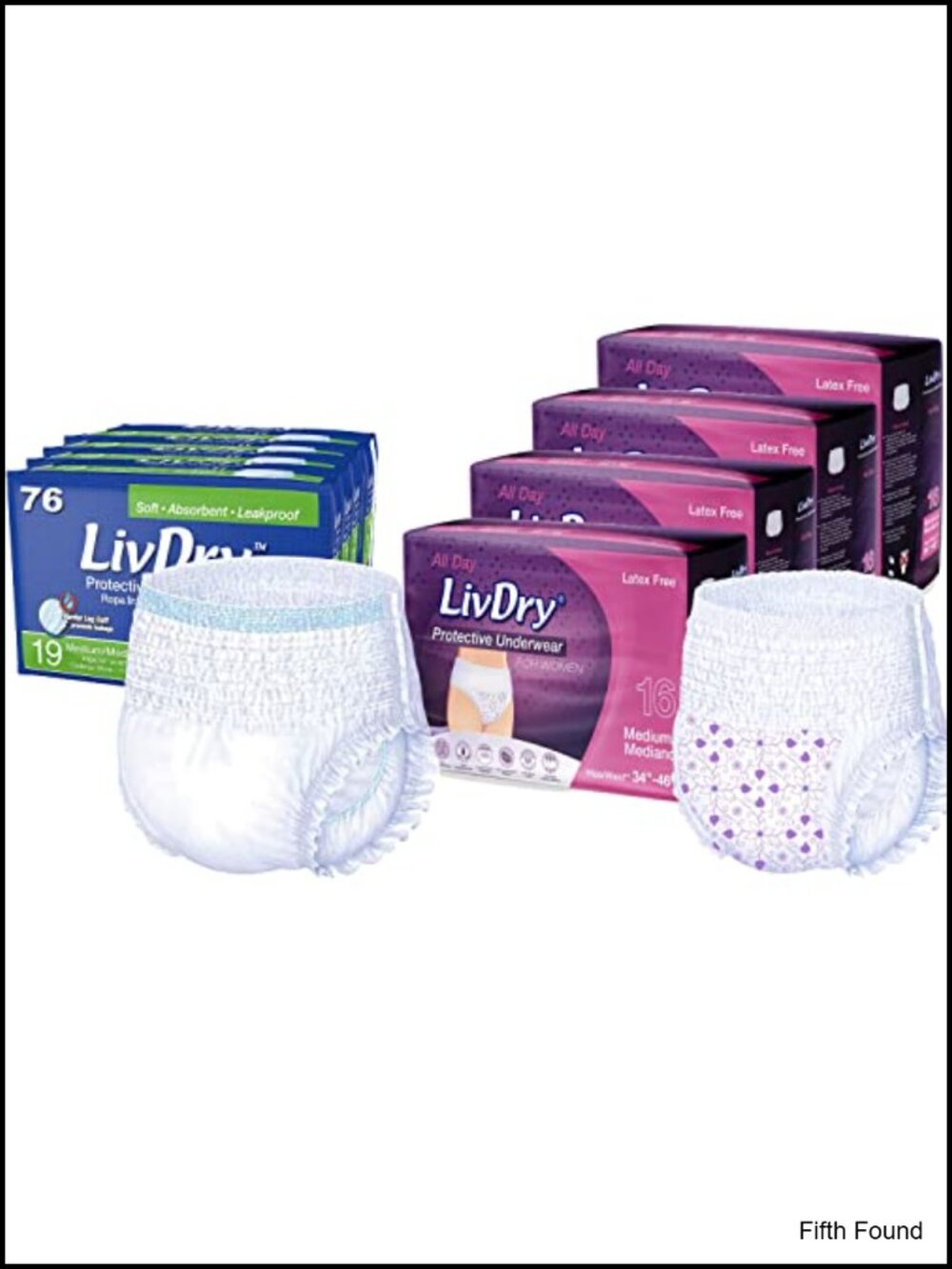 Adult Incontinence Underwear, Extra Absorbency, Medium, Disposable Pull-Ons